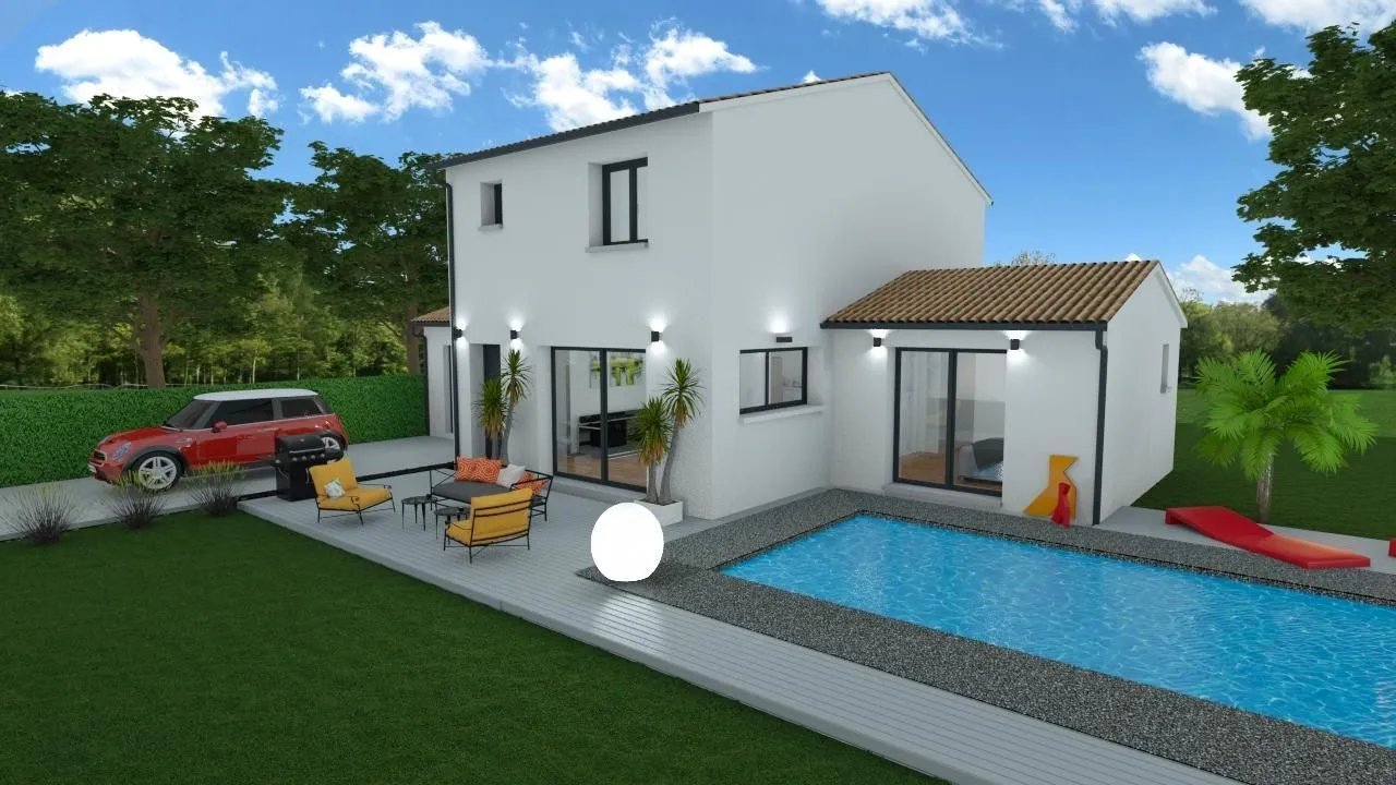Maison neuve 94 m² à Bessan (34550)