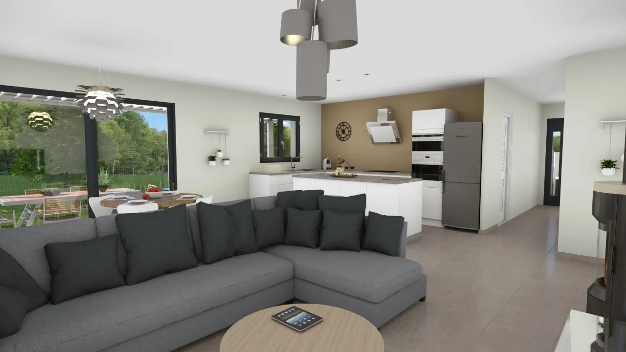 Maison neuve 75 m² à Pollestres (66450)