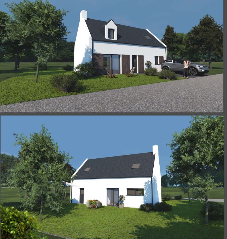Maison neuve 67 m² à Groix (56590)