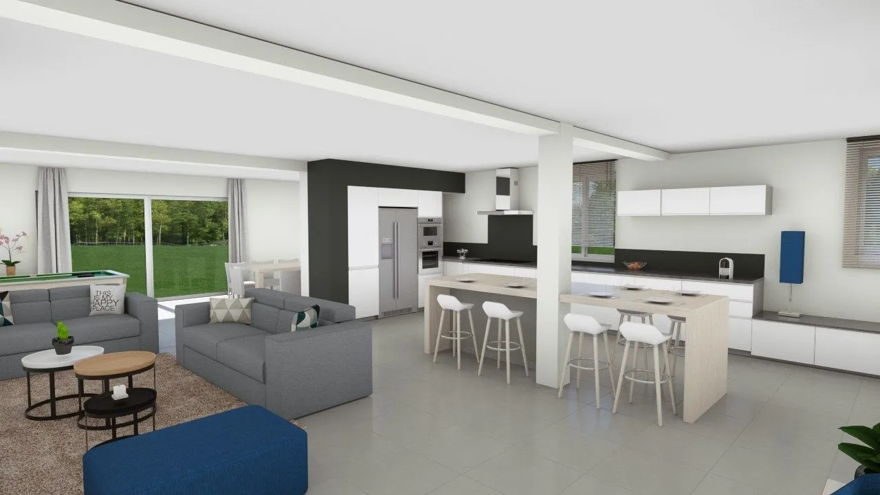 Maison neuve 99 m² à Garrigues (34160)