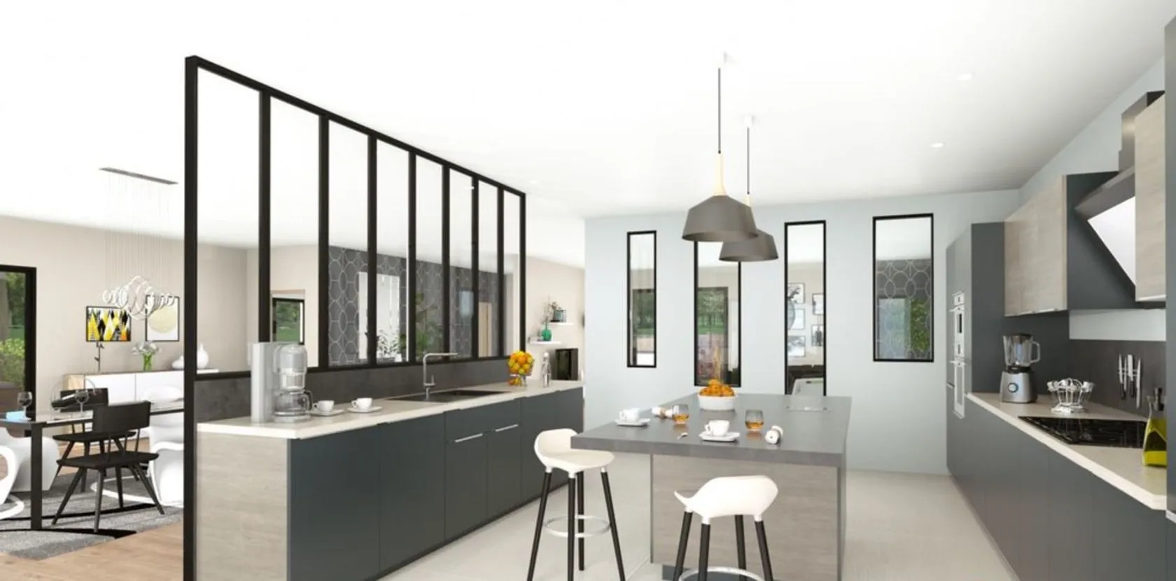 Maison neuve 62 m² à Pouzols (34230)