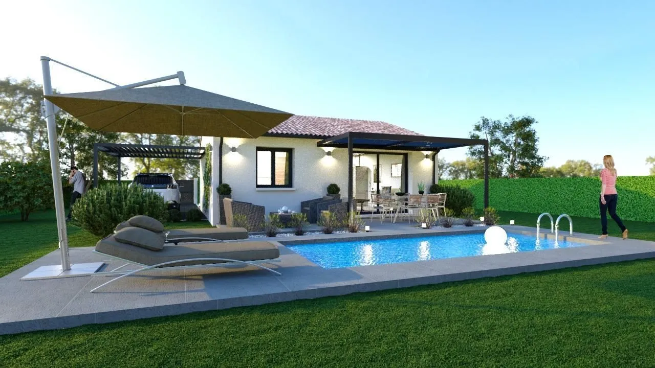 Maison neuve 82 m² à Combaillaux (34980)