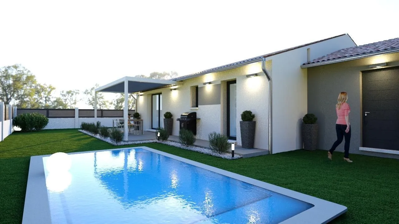 Maison neuve 90 m² à Montferrier-sur-Lez (34980)