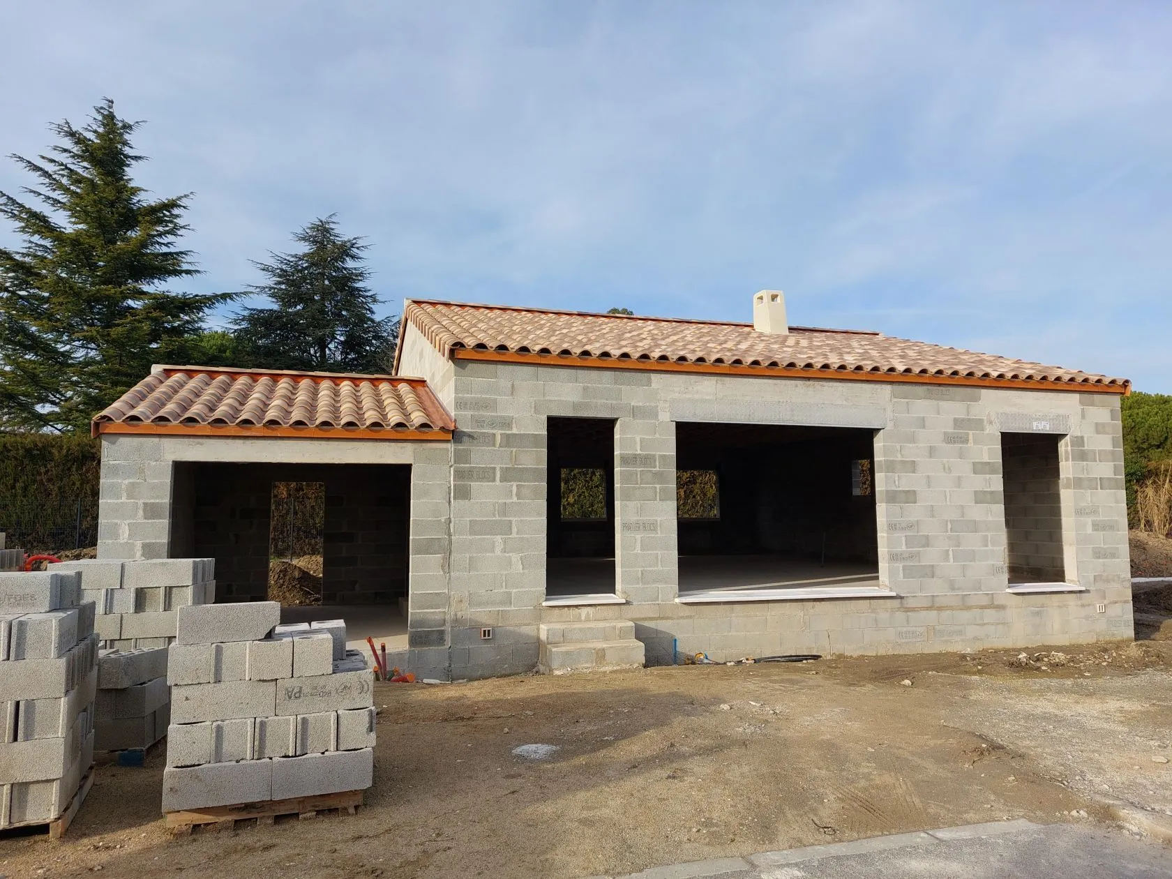 Maison neuve 82 m² à Lespignan (34710)