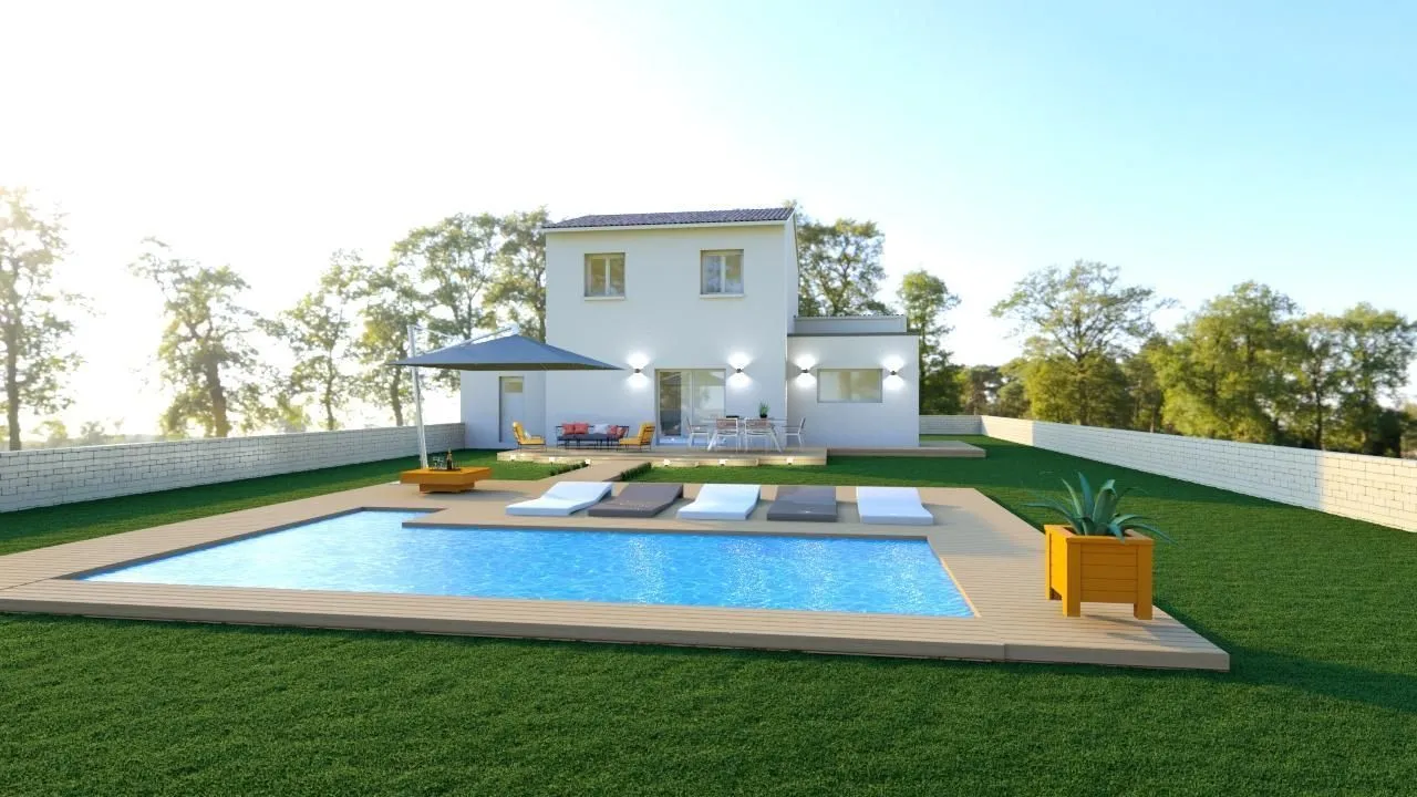 Maison neuve 120 m² à Bagnols-sur-Cèze (30200)
