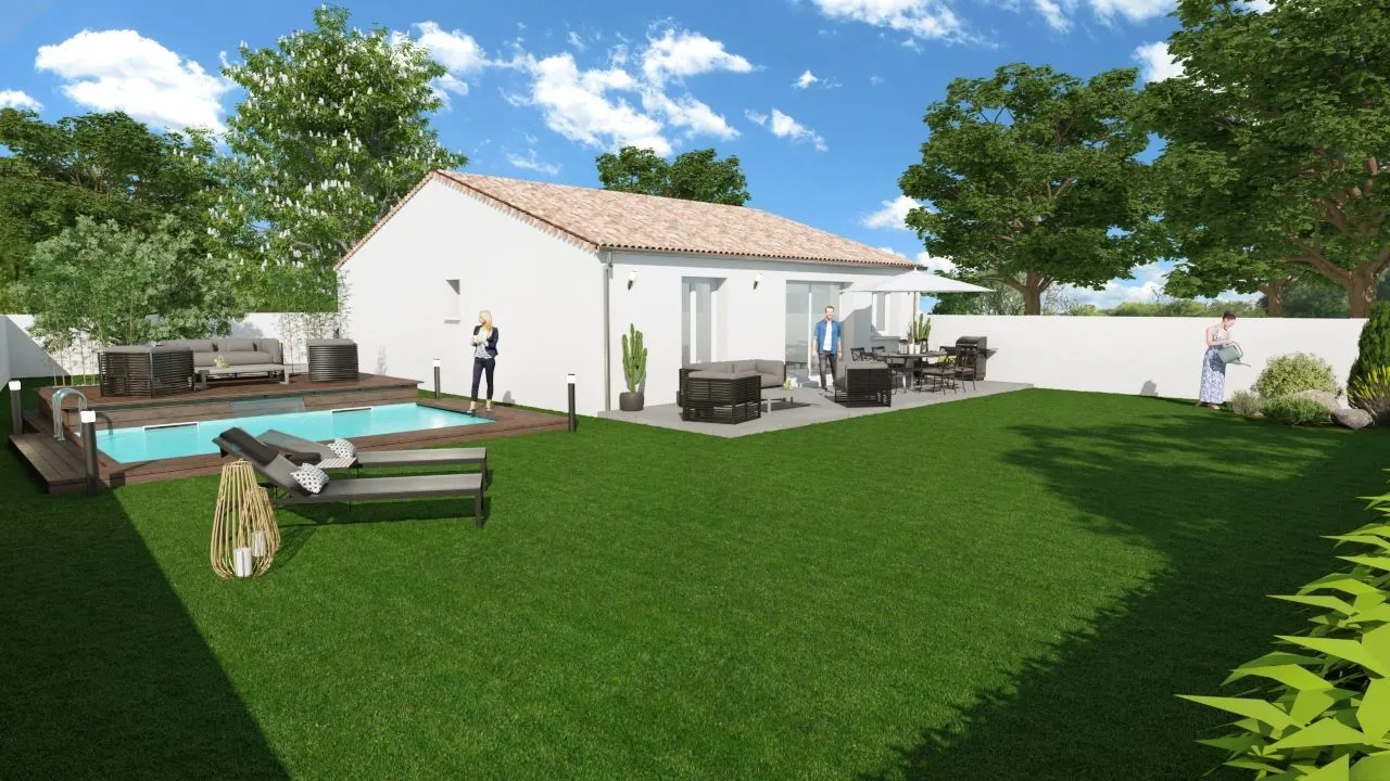 Maison neuve 75 m² à La Palme (11480)