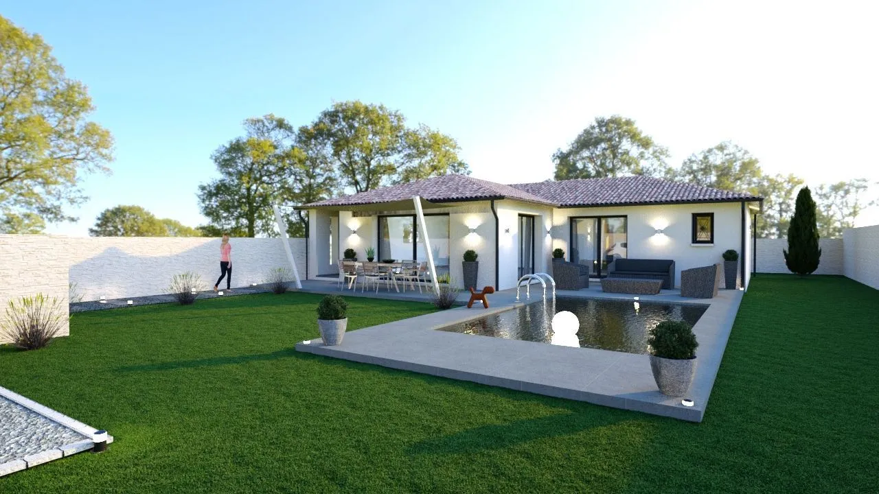 Maison neuve 100 m² à Bagnols-sur-Cèze (30200)