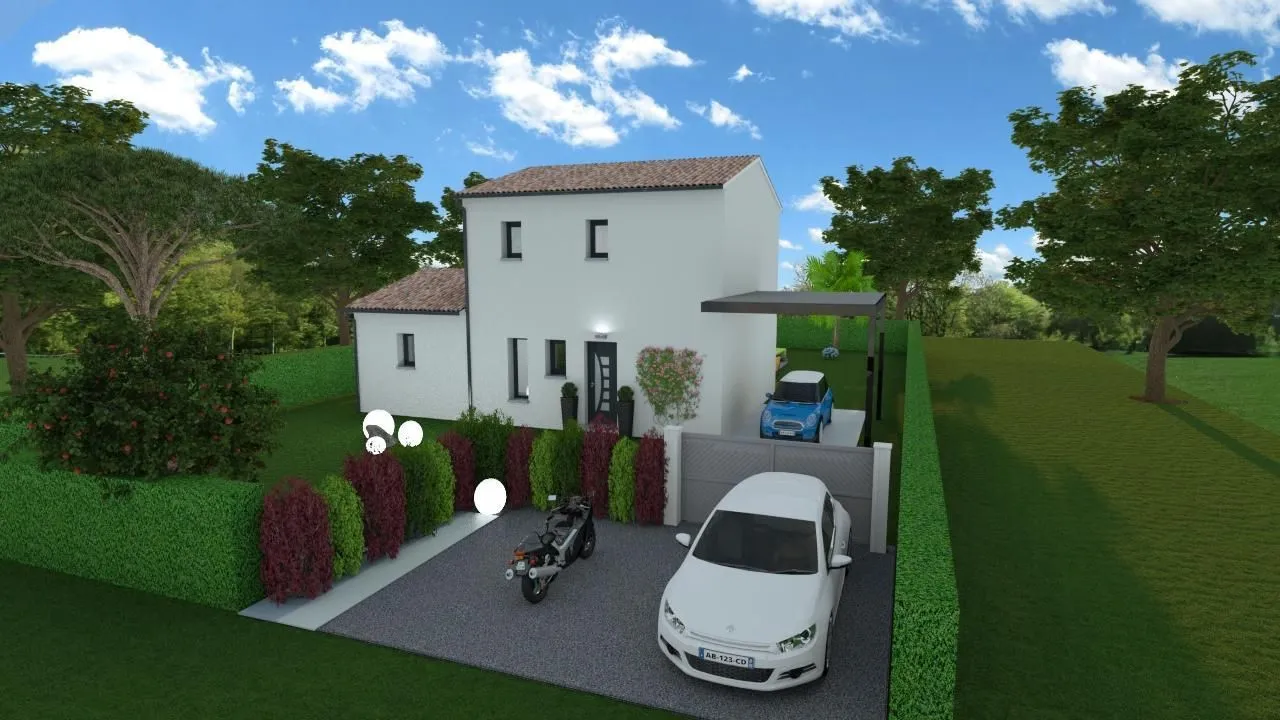 Maison neuve 94 m² à La Palme (11480)