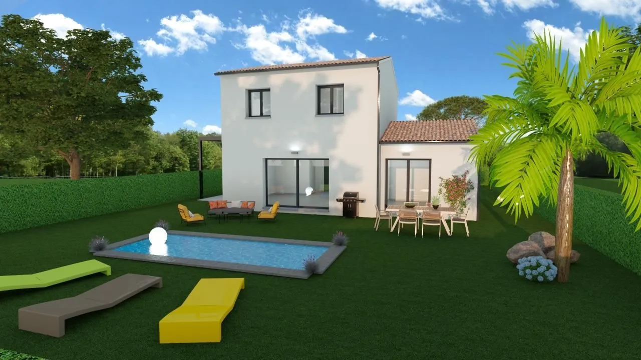 Maison neuve 94 m² à La Palme (11480)