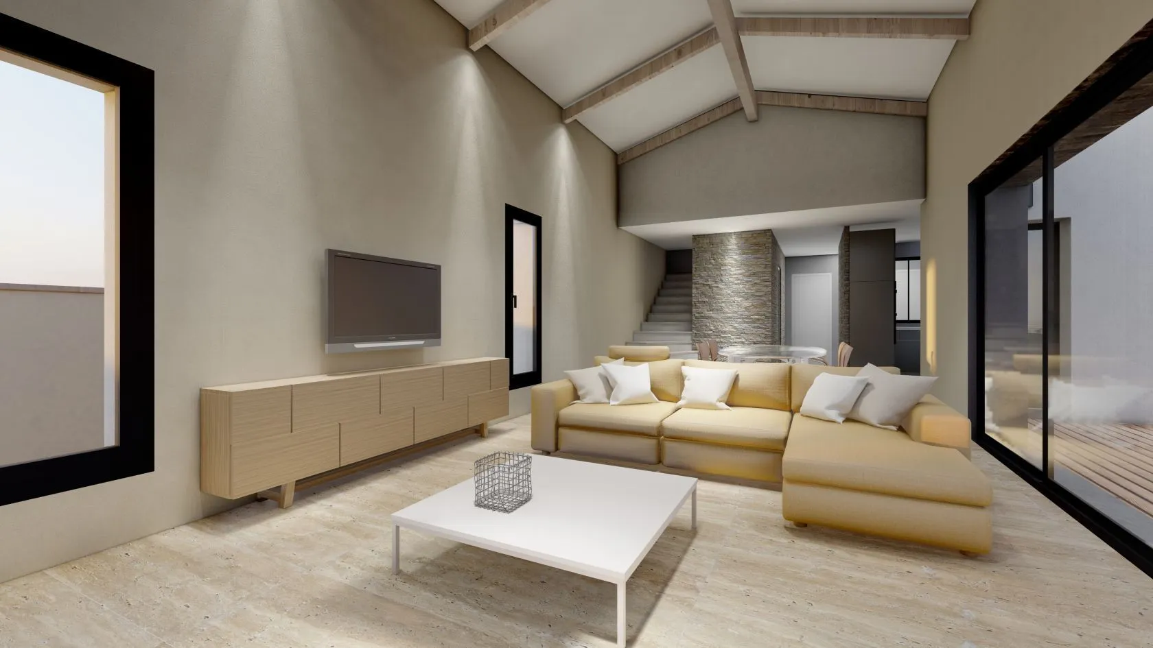 Maison neuve 90 m² à Gabian (34320)