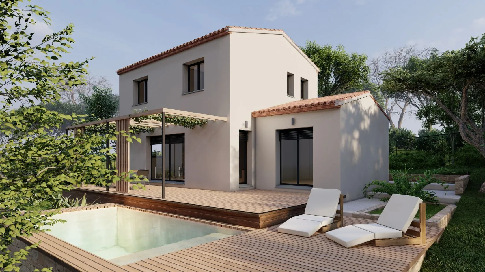 Maison neuve 85 m² à Prades-le-Lez (34730)