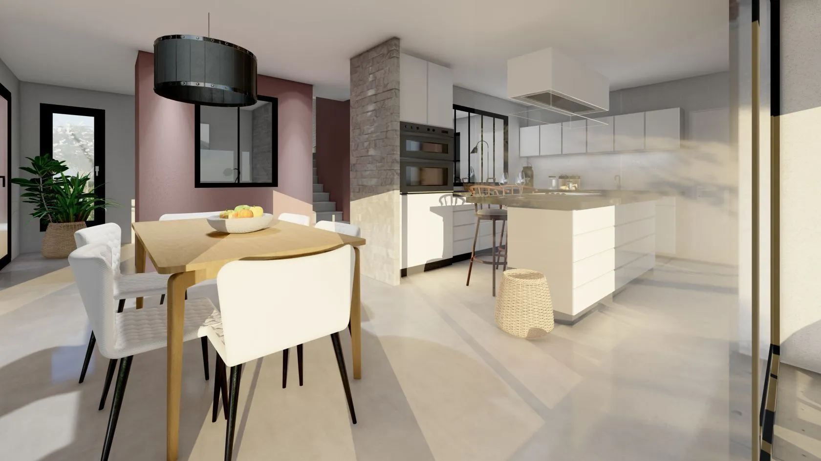 Maison neuve 92 m² à Ferrières-les-Verreries (34190)