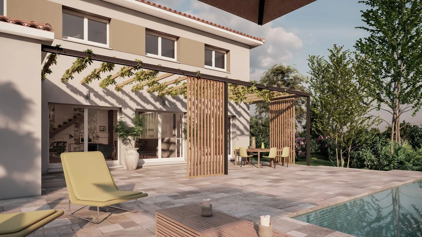 Maison neuve à Estézargues
