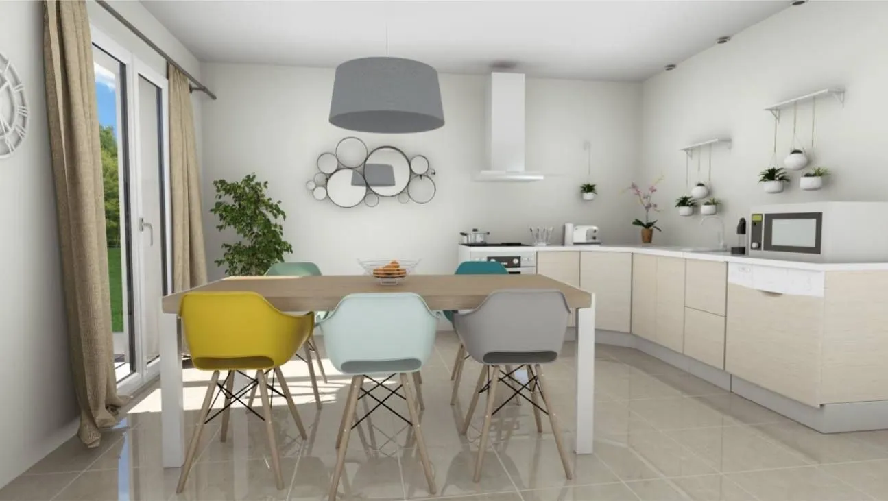 Maison neuve 85 m² à Pollestres (66450)