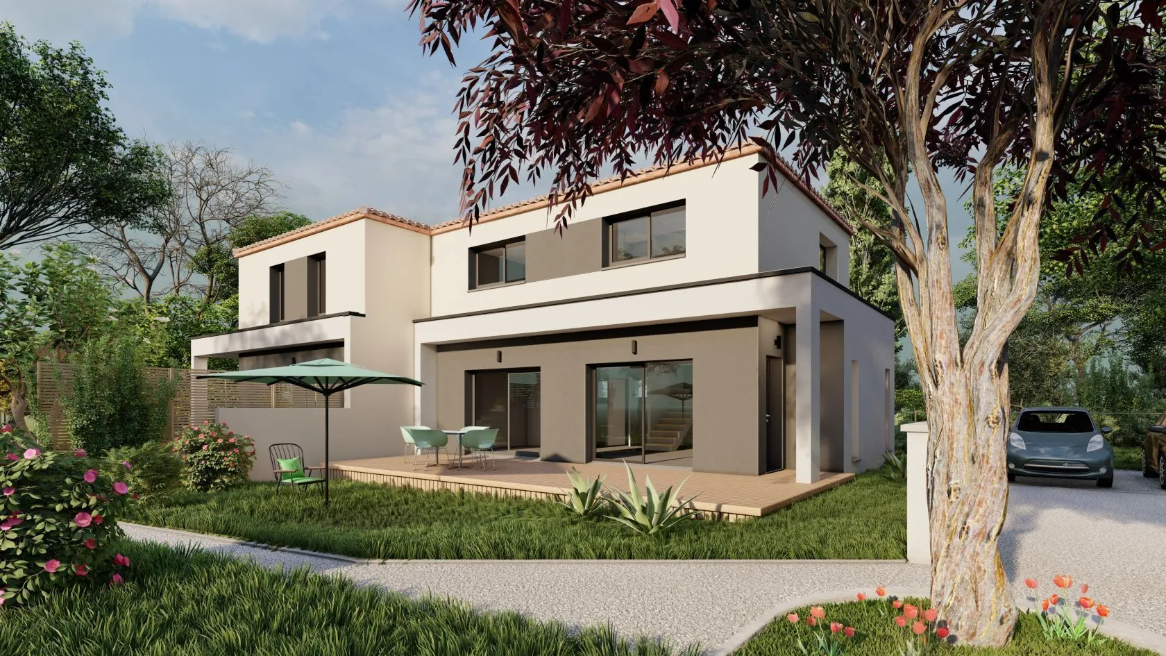 Maison neuve à Castelnau-le-Lez