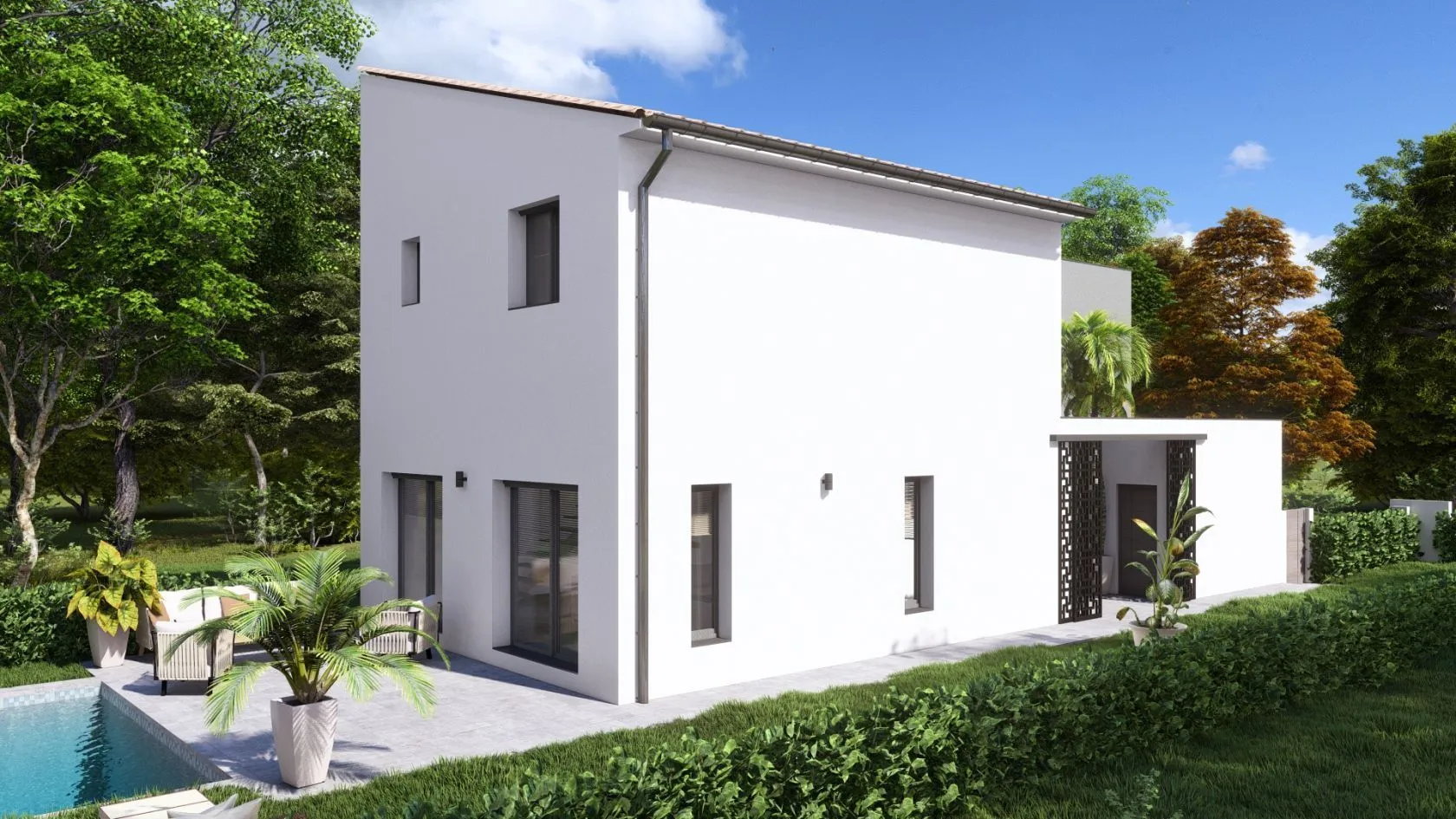 Maison neuve 100 m² à Modène (84330)