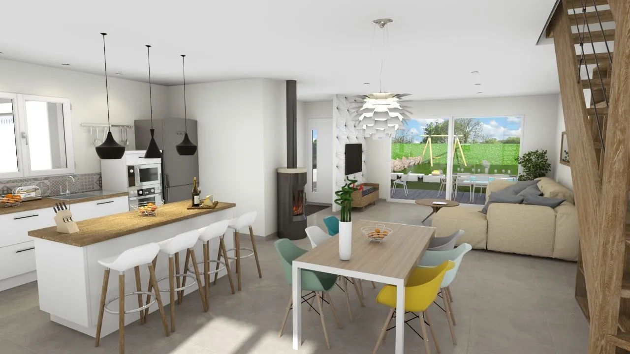 Maison neuve 128 m² à Pollestres (66450)