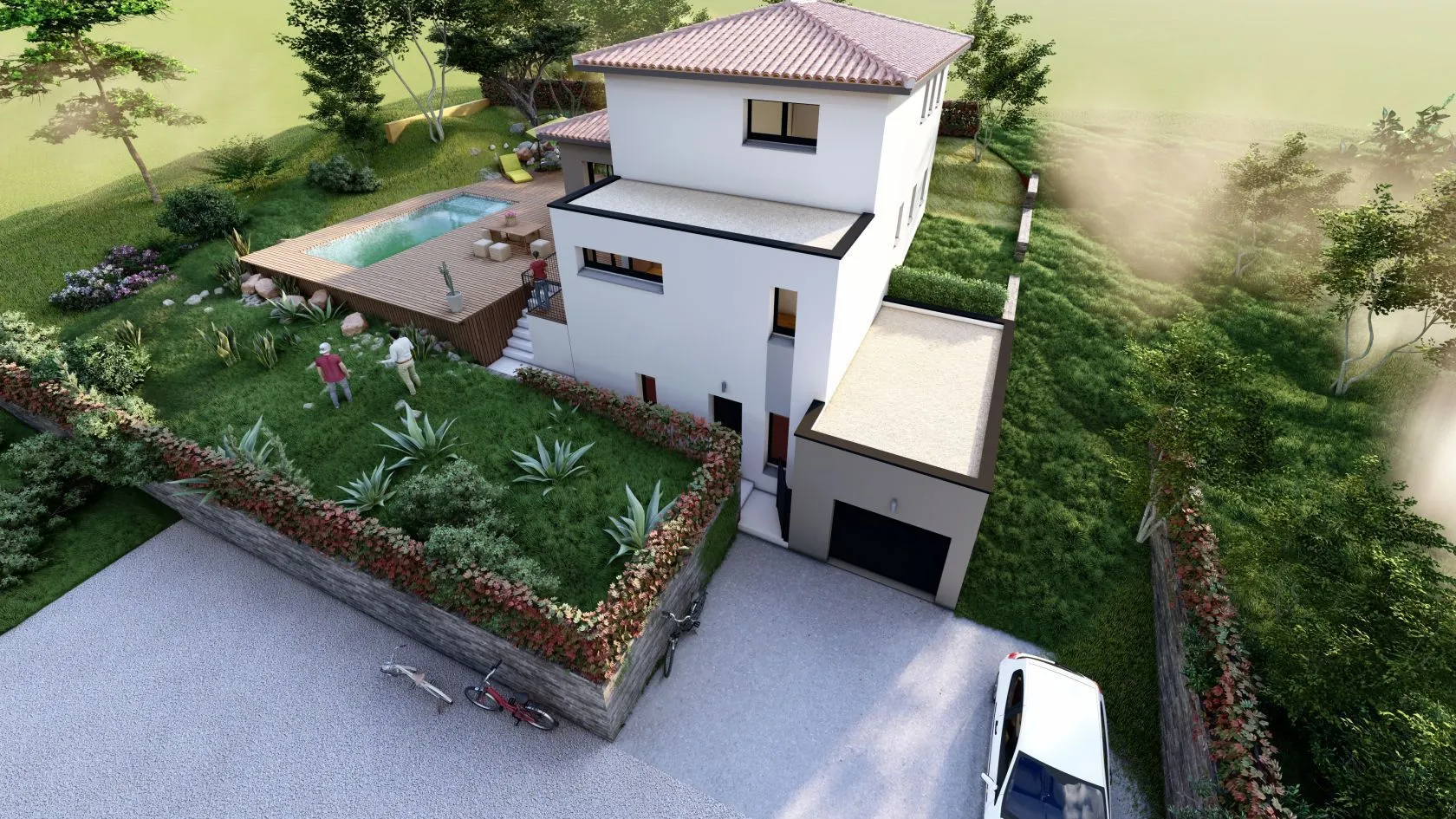 Maison neuve 135 m² à Prades-le-Lez (34730)