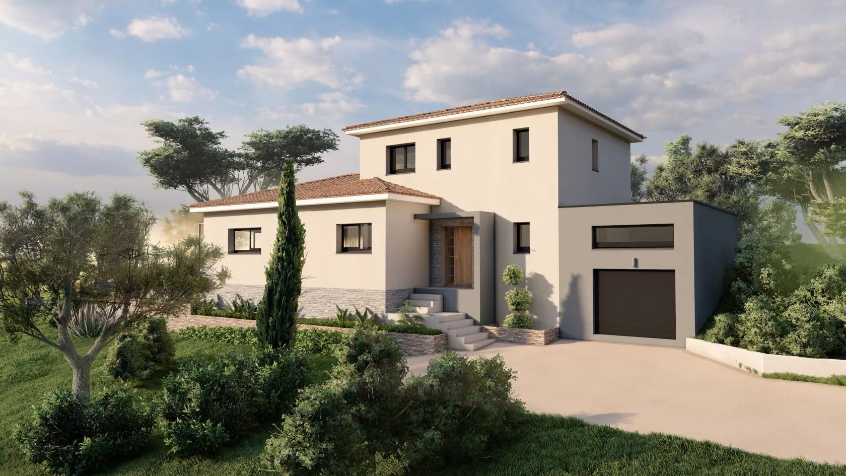 Maison neuve 145 m² à Brignac (34800)