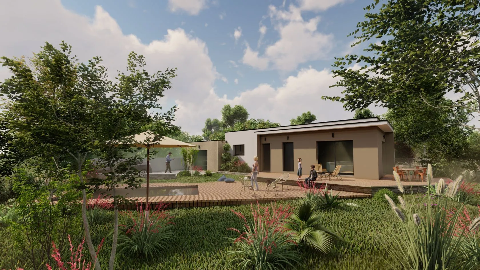 Maison neuve 100 m² à Villevieille (30250)