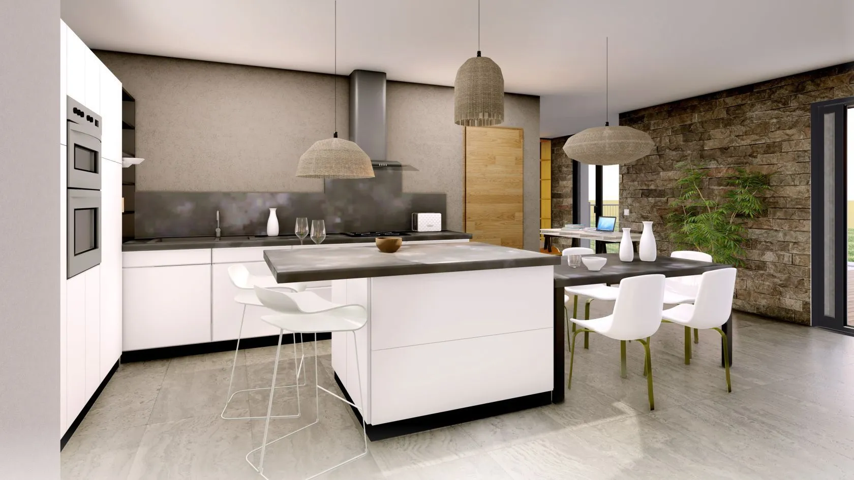 Maison neuve 110 m² à Matelles (34270)