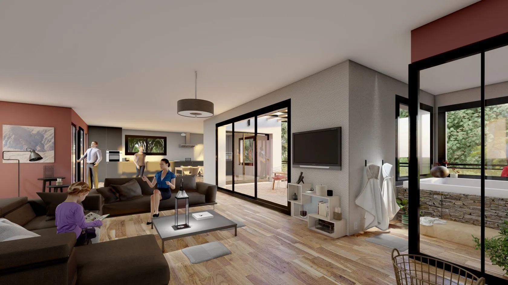Maison neuve 125 m² à Aigues-Vives (34210)