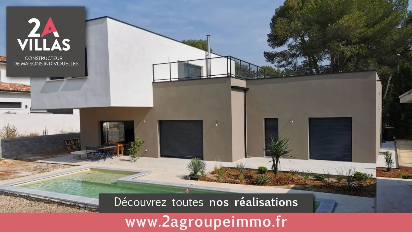Maison neuve 100 m² à Villevieille (30250)