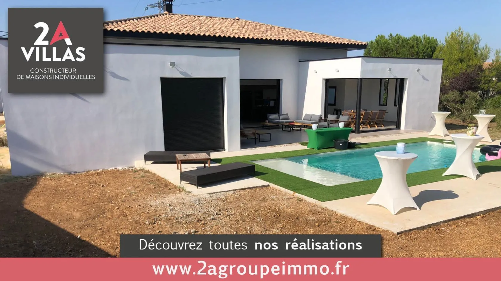 Maison neuve 100 m² à Villevieille (30250)