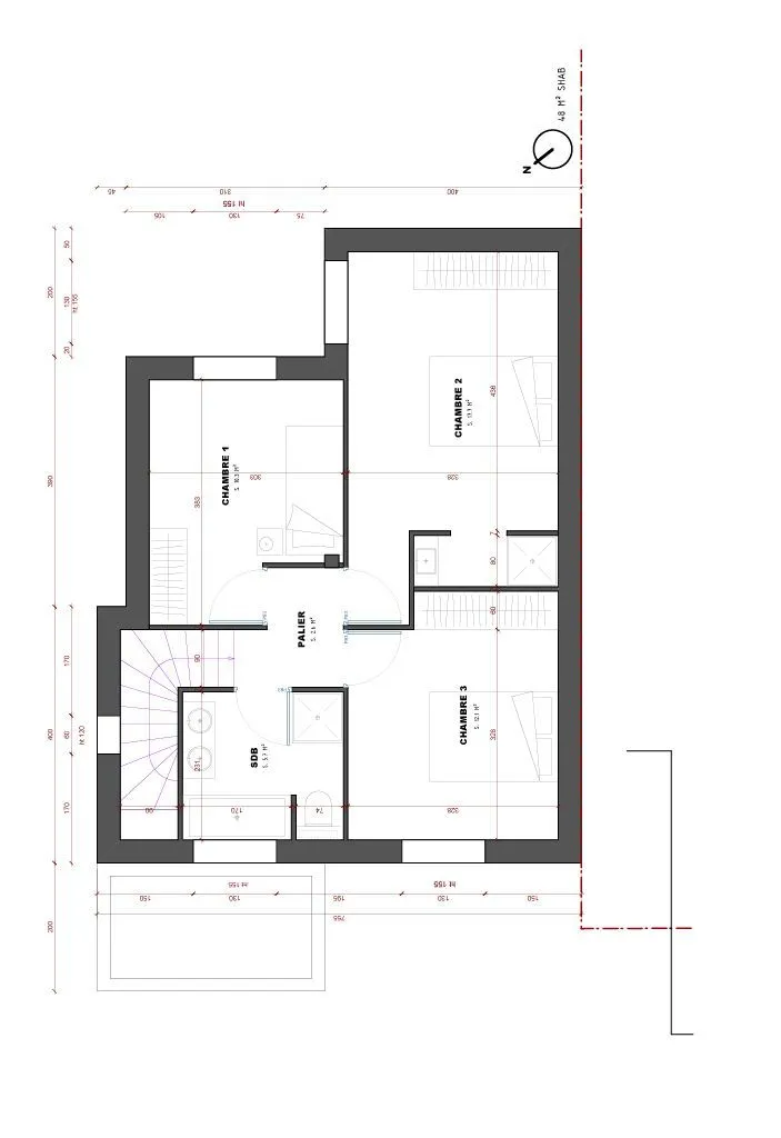Maison neuve 108 m² à Herblay (95220)
