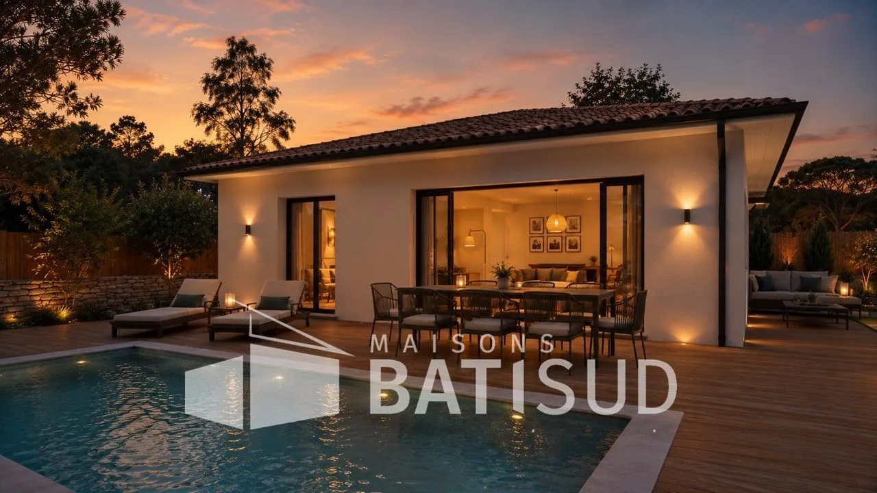 Maison neuve 97 m² au Barp (33114)