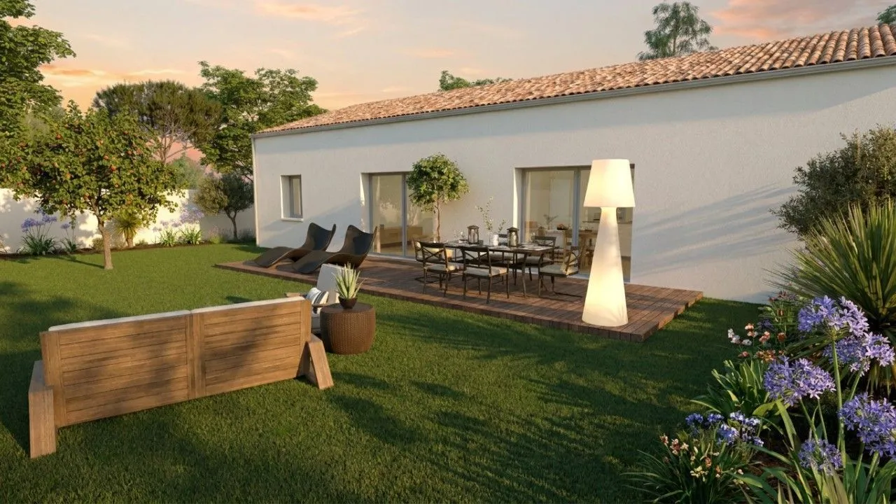 Maison neuve 90 m² à Sainte-Soulle (17220)