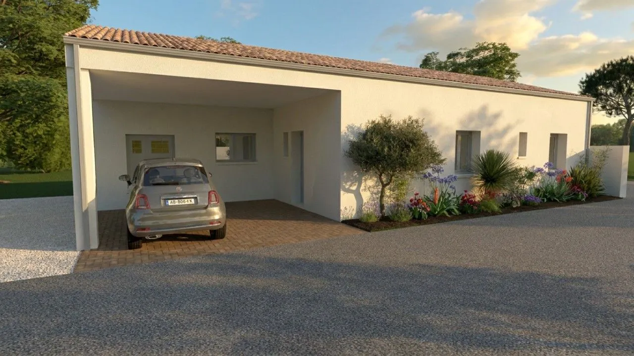 Maison neuve 90 m² à Sainte-Soulle (17220)