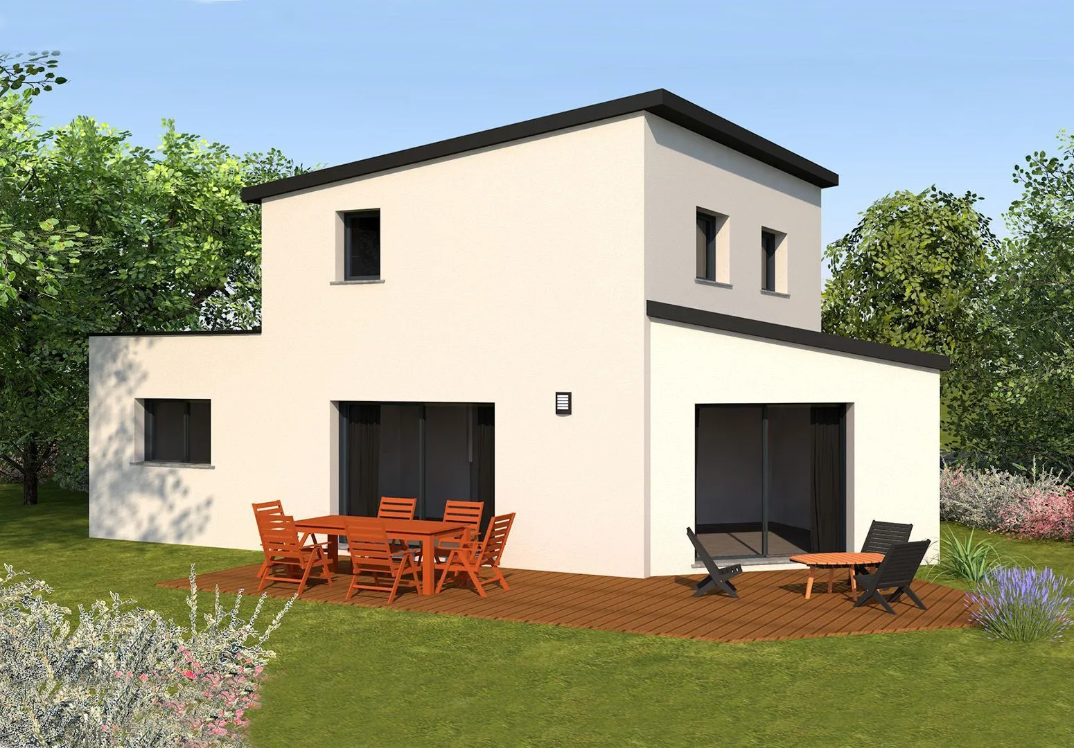 Maison neuve 107 m² à Berric (56230)