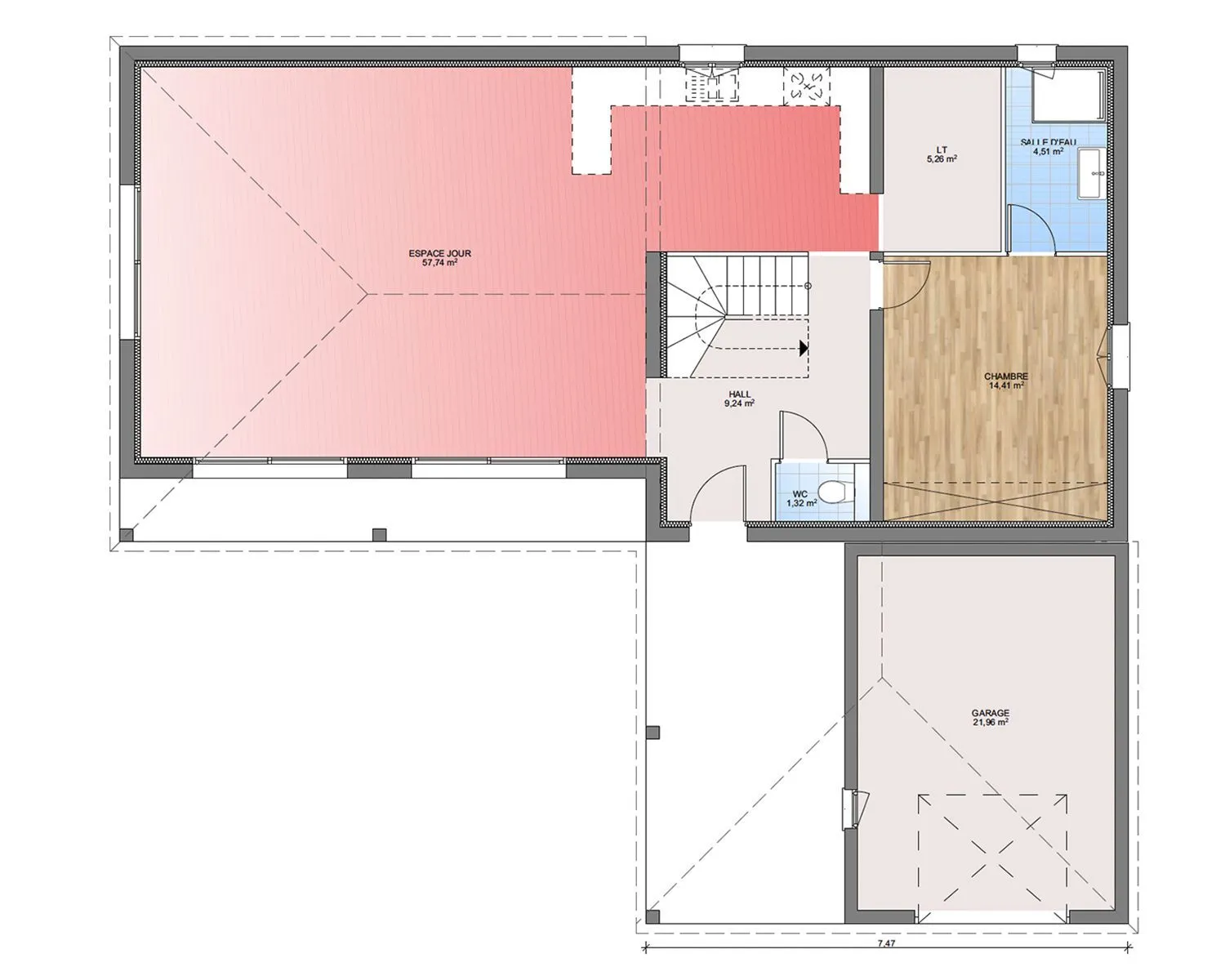 Fanny 4ch135 — modèle de maison