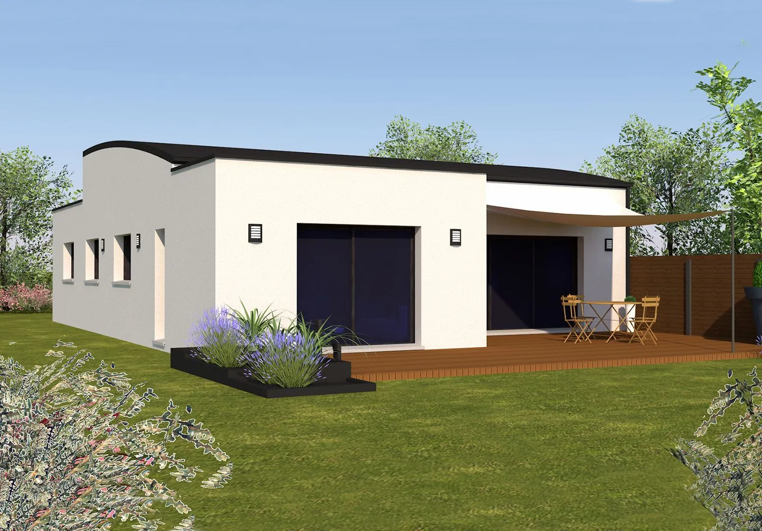 Maison neuve à La Vraie-Croix