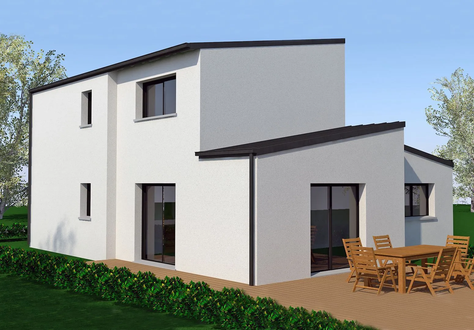 Maison neuve 103 m² à Ambon (56190)