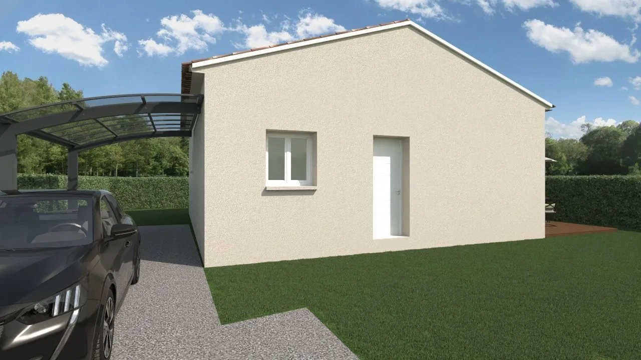 Maison neuve 73 m² à Peyruis (04310)