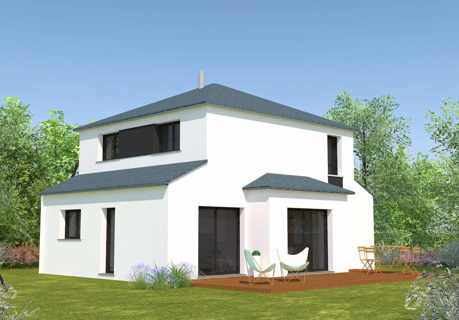 Maison neuve 105 m² à Muzillac (56190)
