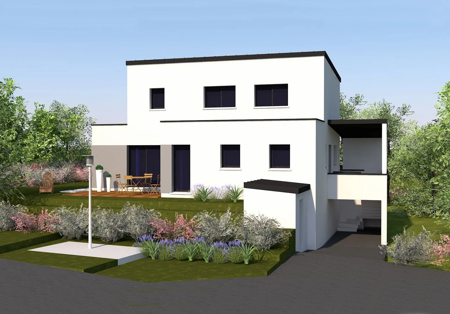 Maison neuve 113 m² à Ambon (56190)