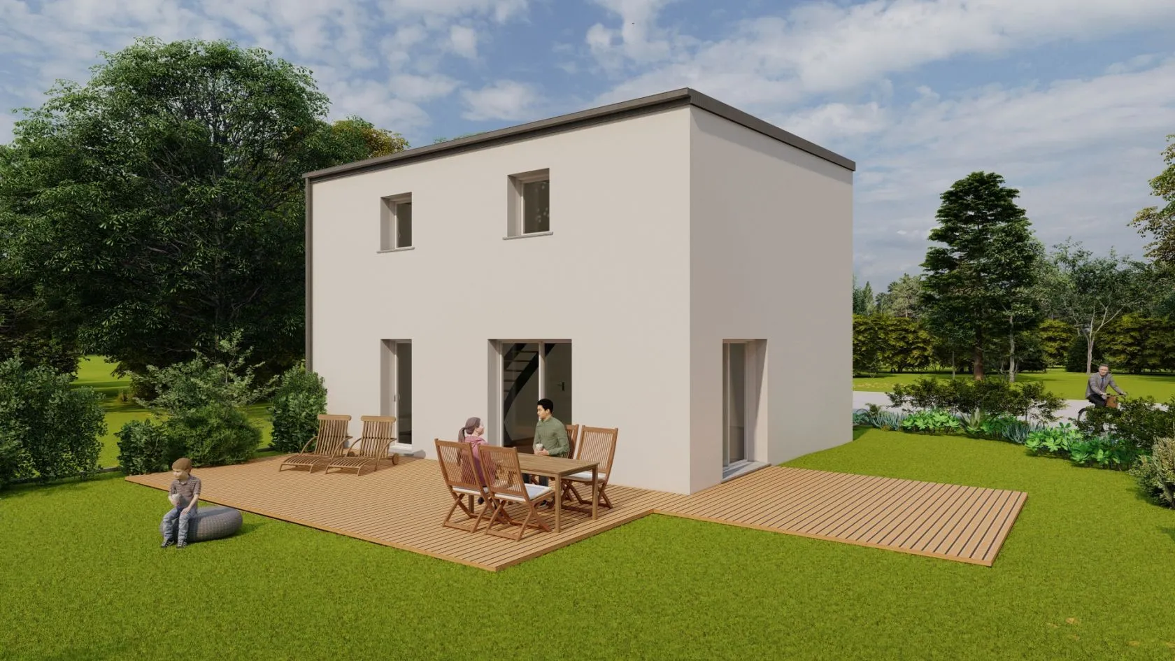 Maison neuve 100 m² à Besné (44160)