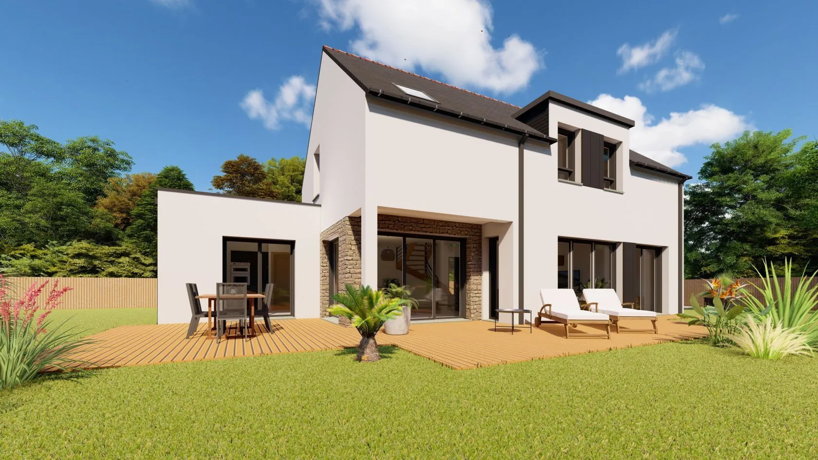 Maison neuve 139 m² à Berric (56230)