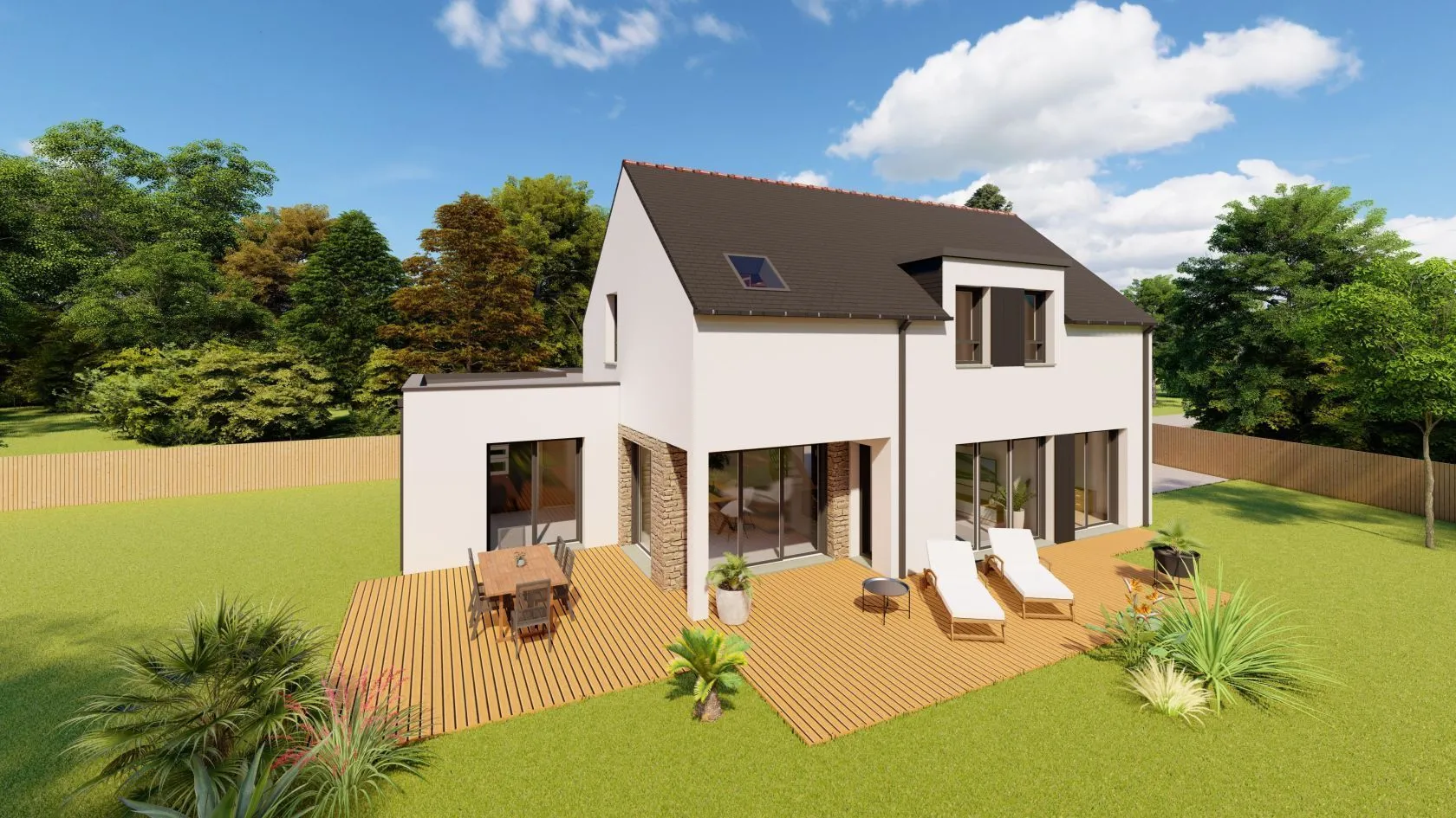 Maison neuve 139 m² à Berric (56230)