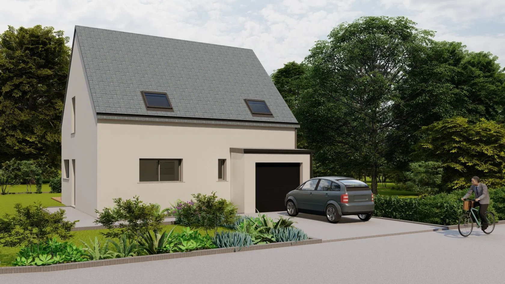 Maison neuve 91 m² à Plouharnel (56340)