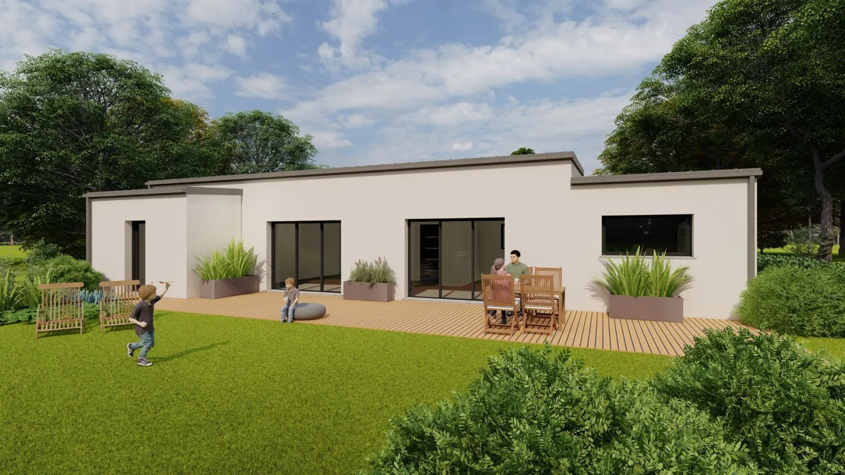 Maison neuve 105 m² à Damgan (56750)