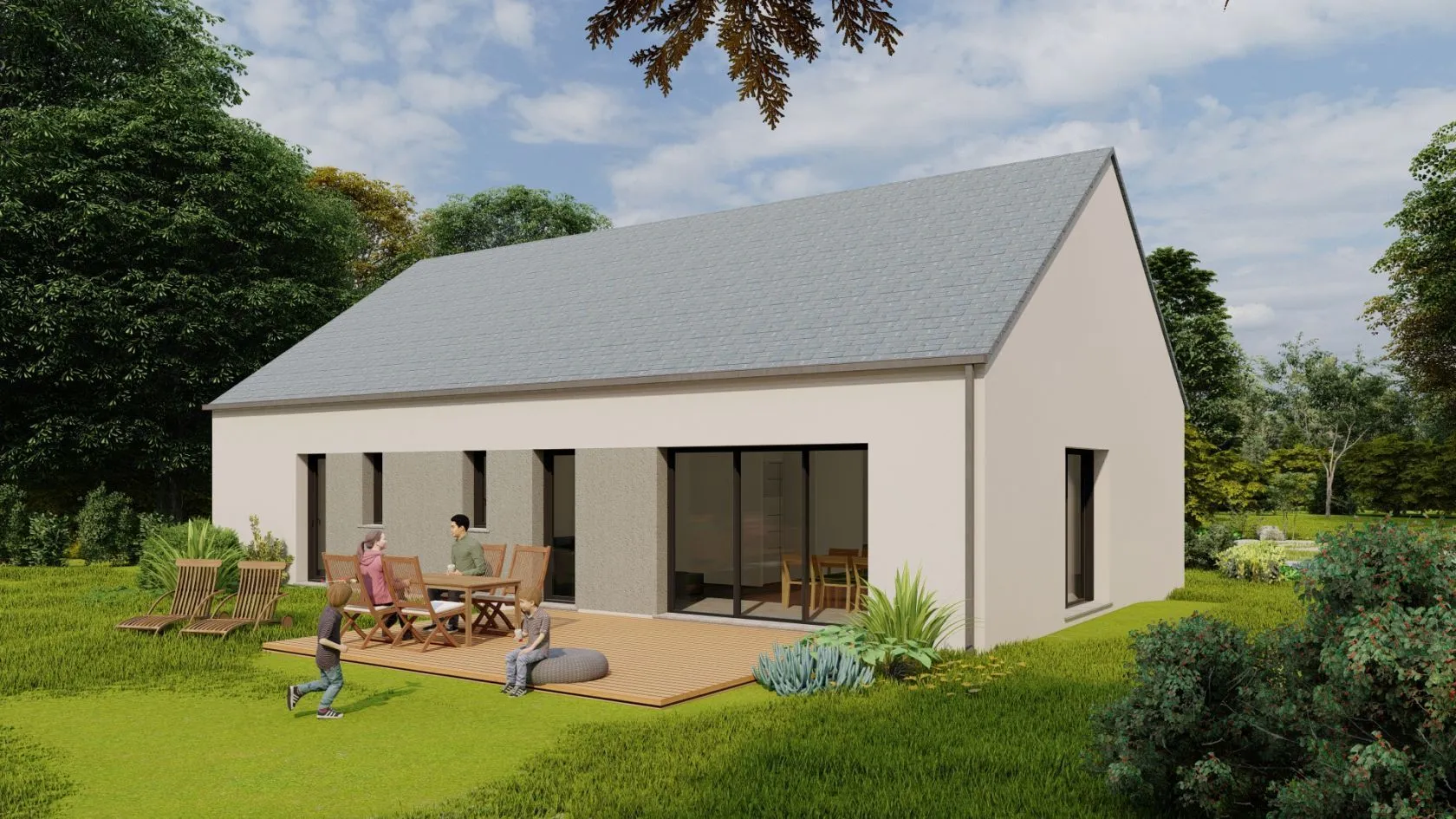 Maison neuve 115 m² à Berric (56230)