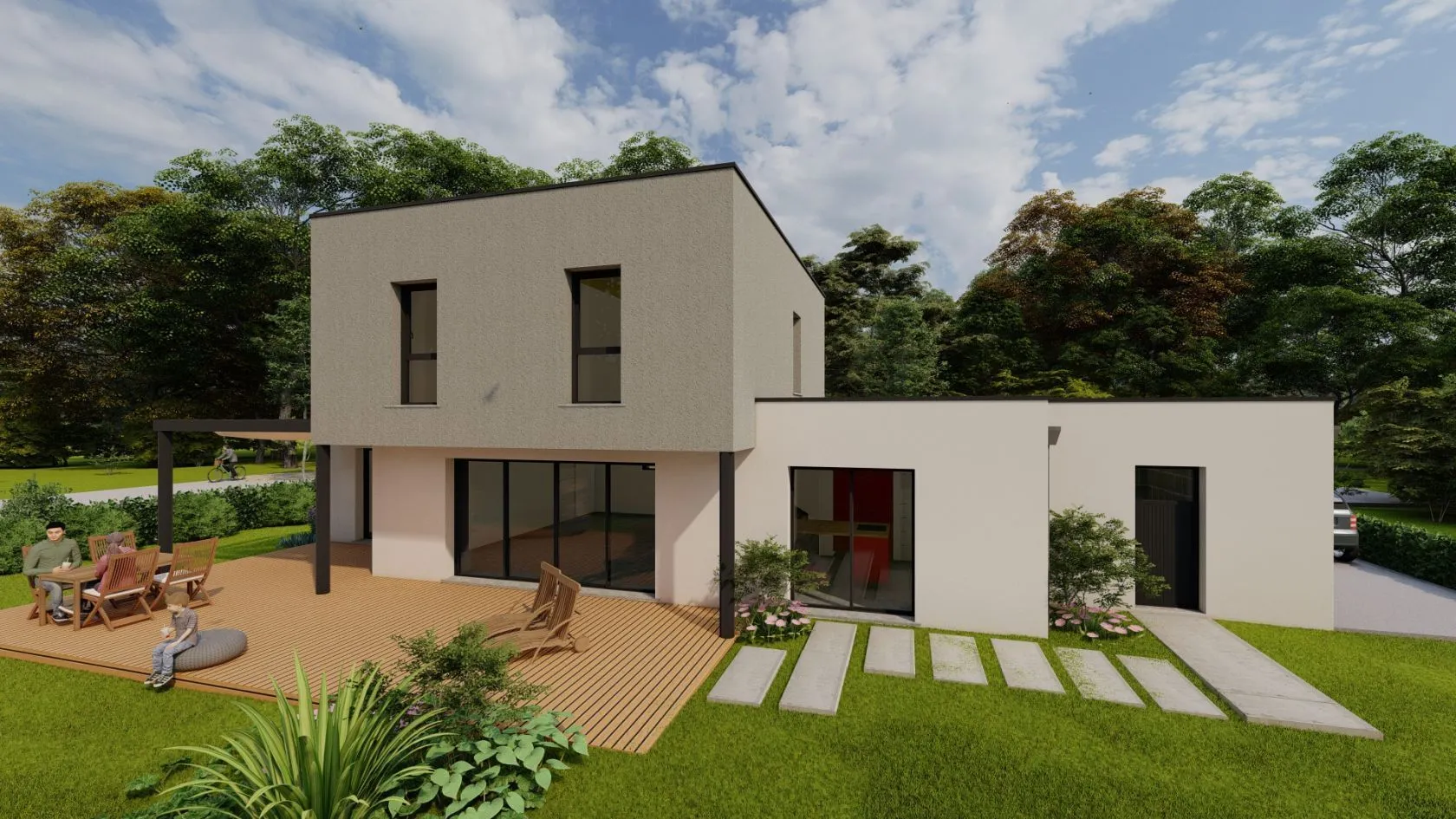 Maison neuve 167 m² à Damgan (56750)