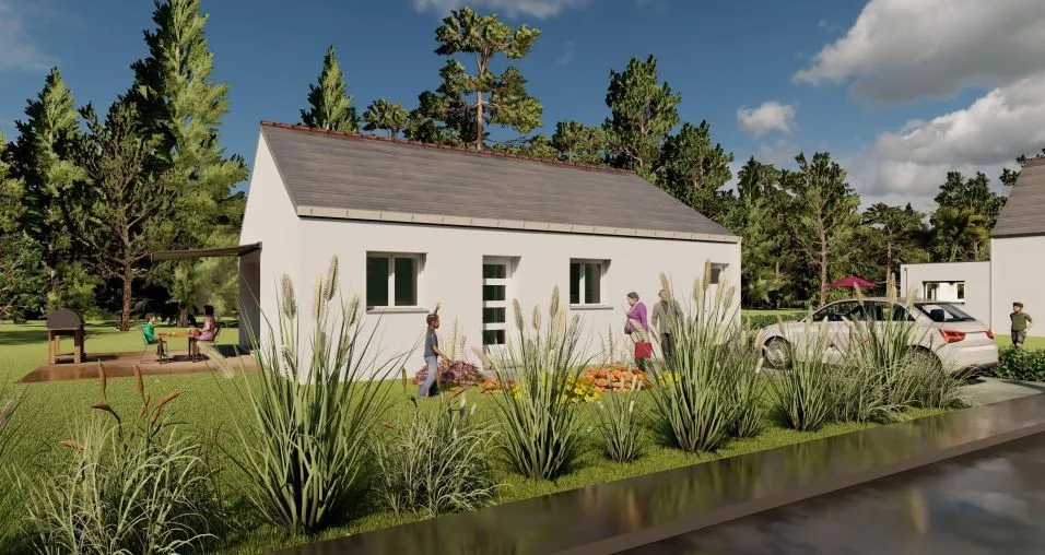 Maison neuve 65 m² à Limerzel (56220)