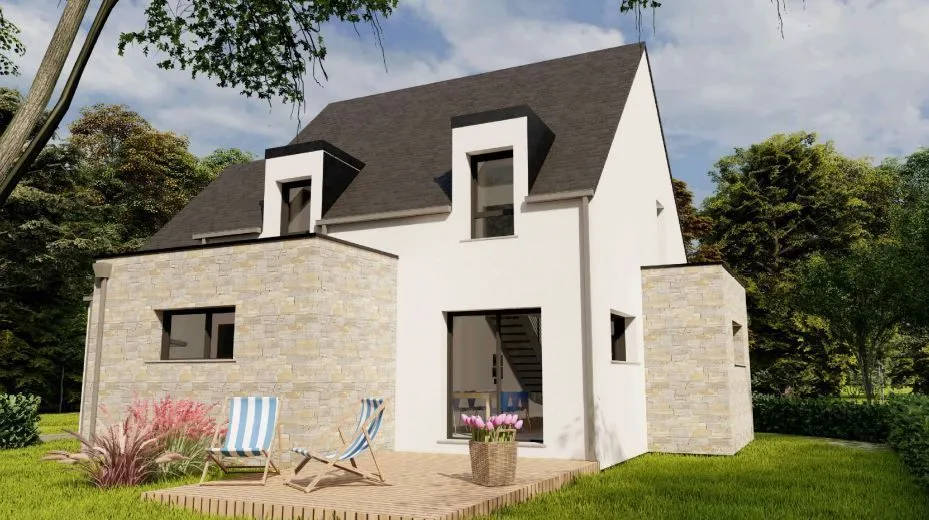 Maison neuve 115 m² à Piriac-sur-Mer (44420)