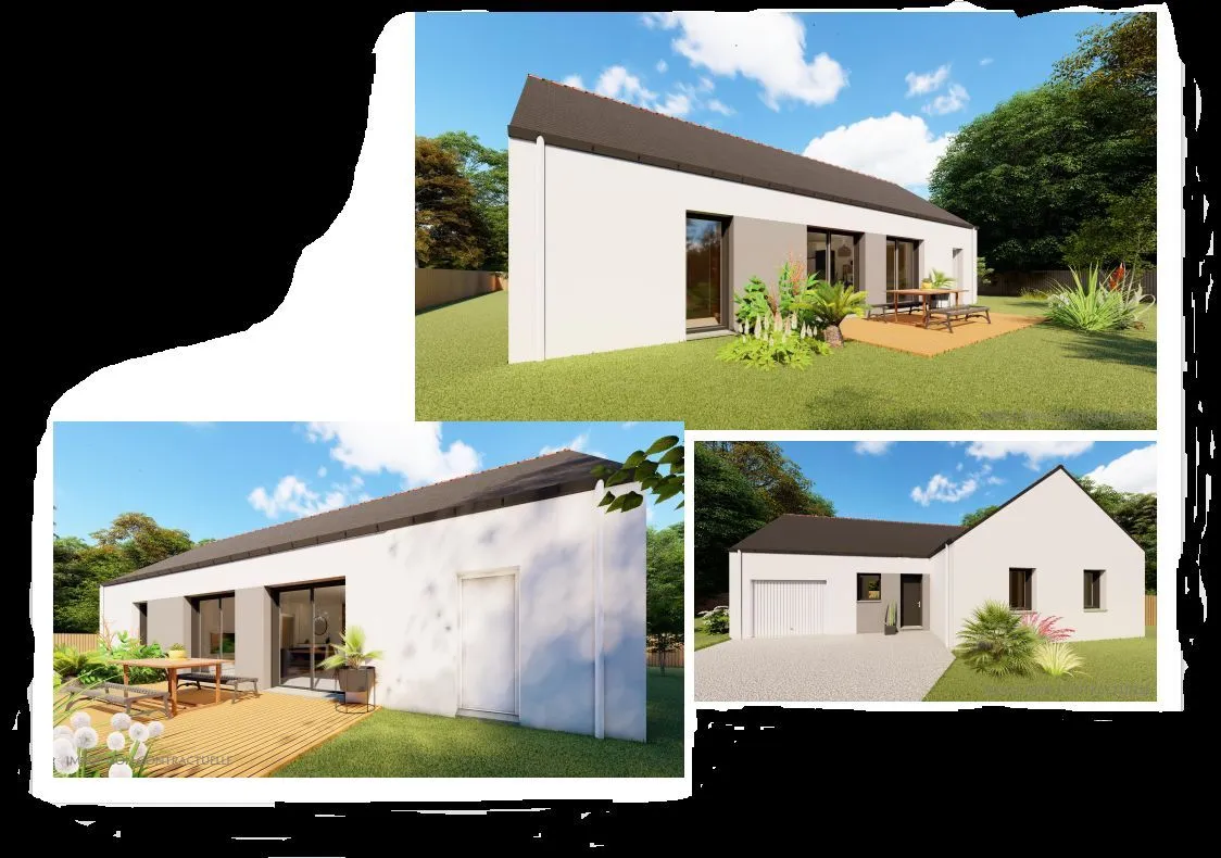 Maison neuve 83 m² à Pénestin (56760)