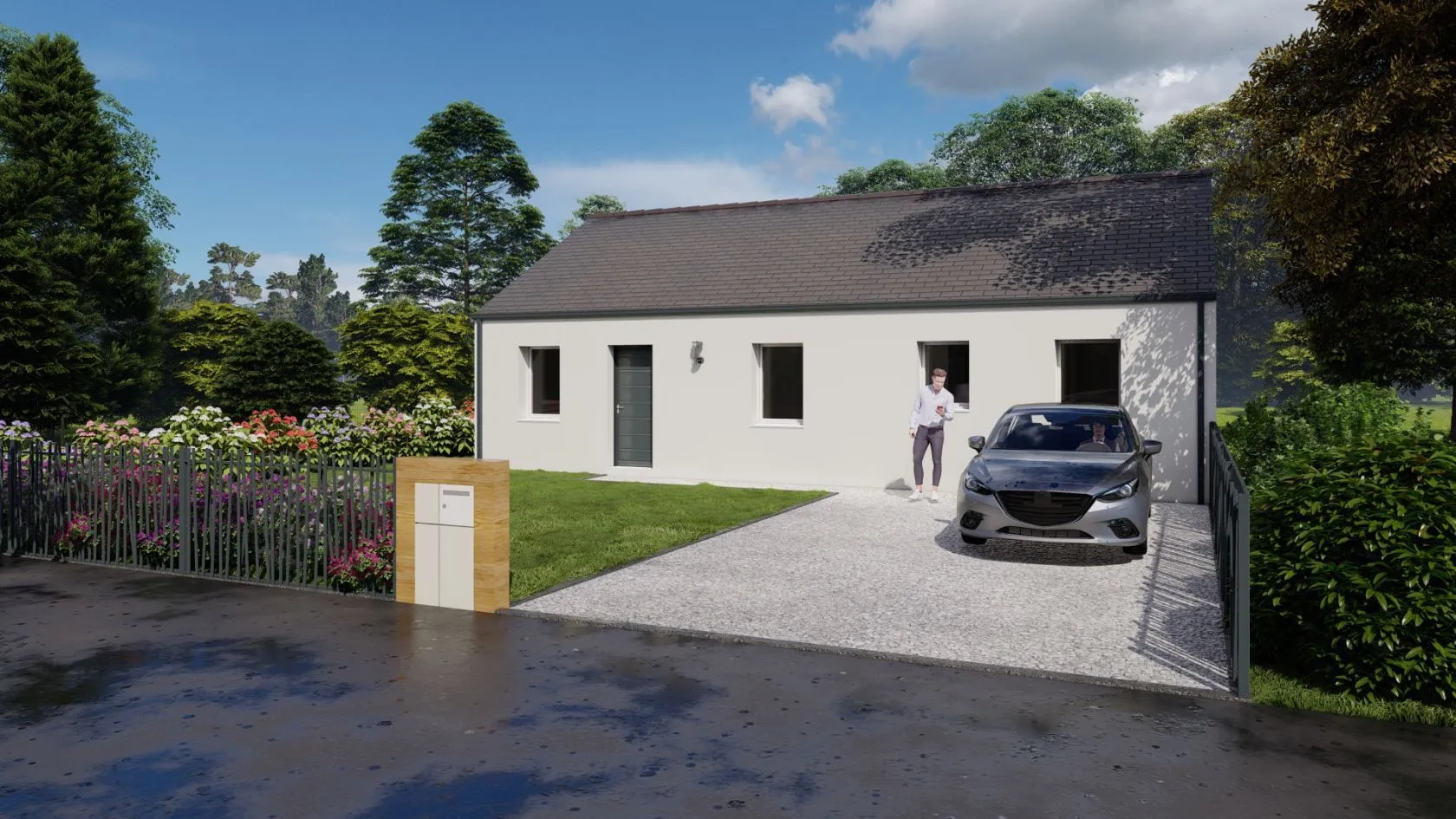 Maison neuve 84 m² à Treillières (44119)
